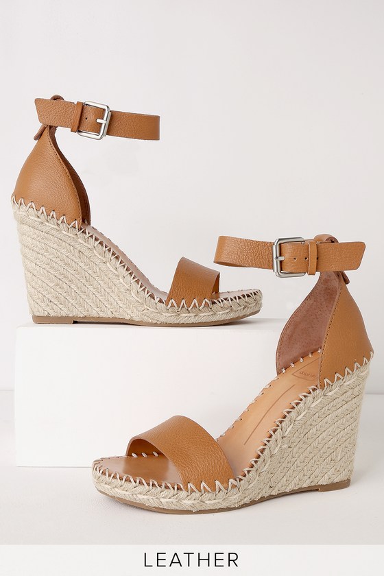 dolce vita tan wedges