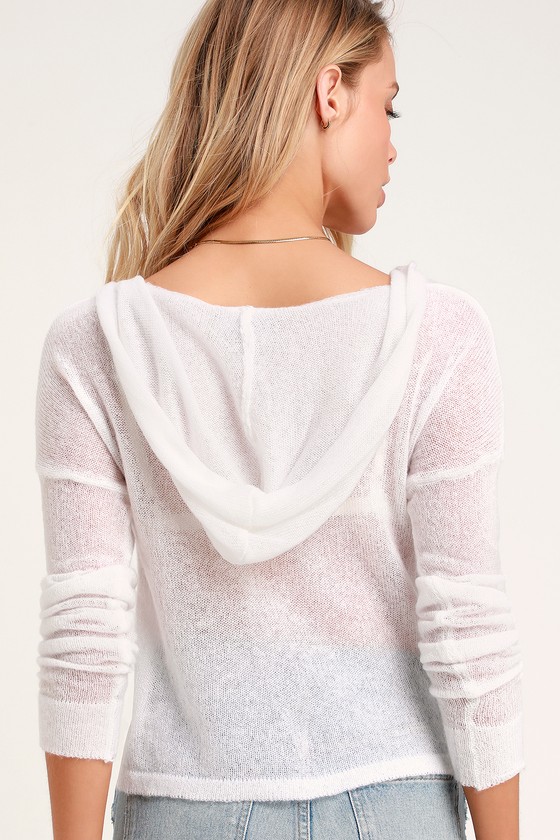 white button up sweater cropped
