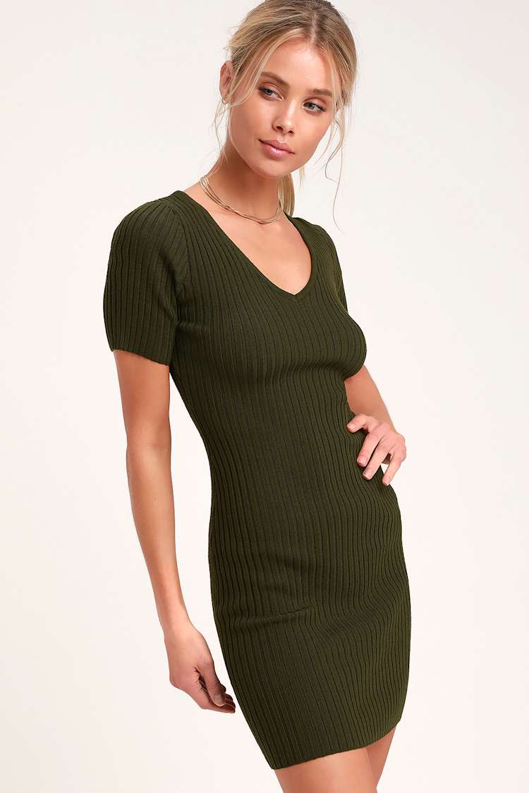 green emerald velvet dress Aisha Knit Bodycon Maxi Dress main image 0