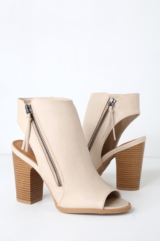 slide on ankle booties
