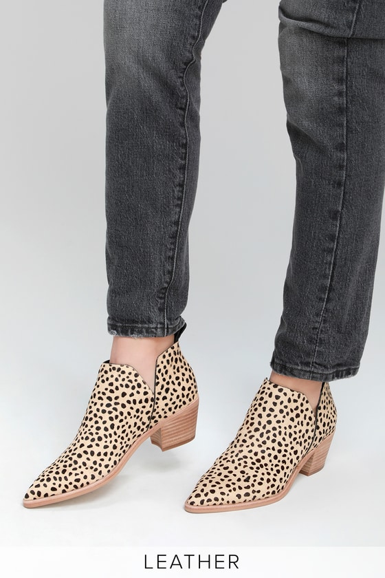 dolce vita sonni booties leopard