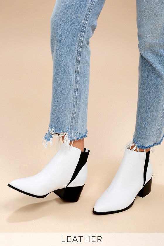 Chinese Laundry Finn Booties - White 