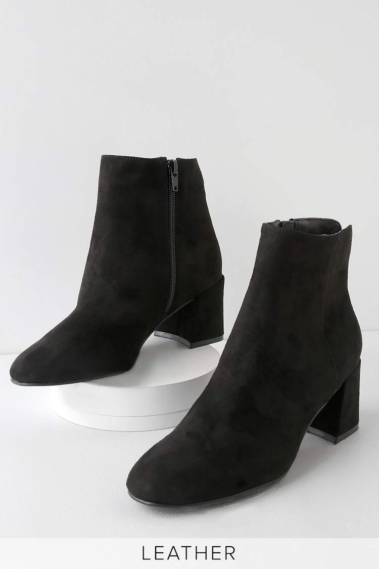 daria block heel bootie