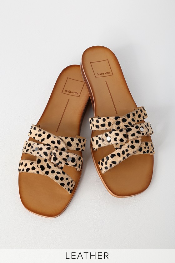 dolce vita leopard flats