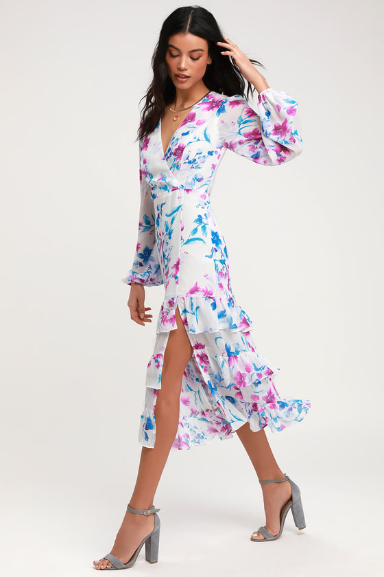 purple sunday dress