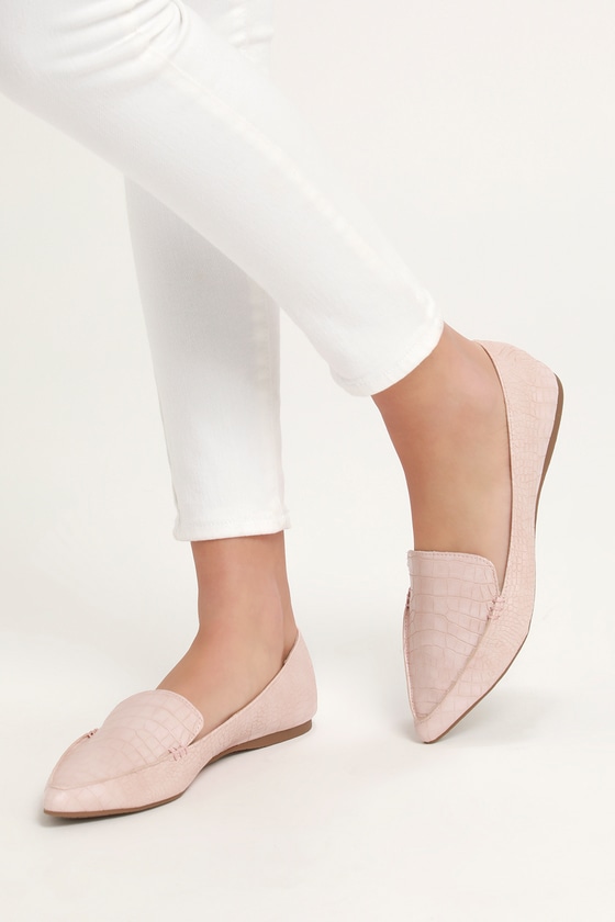 steve madden feather loafer white