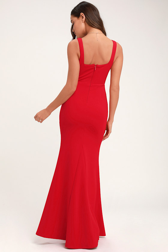 Sweetest Thing Red Maxi Dress 4