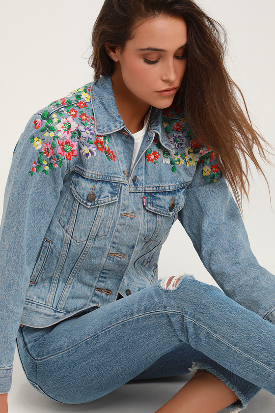 levi floral jacket