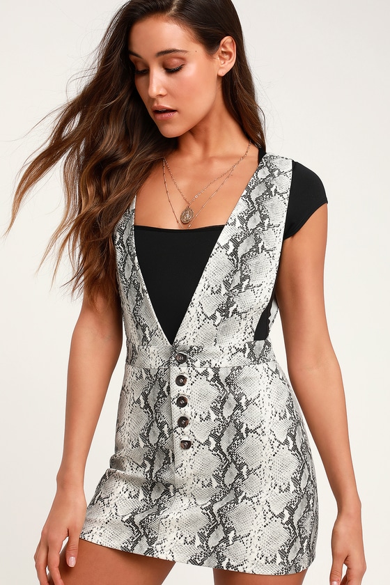 lulus snakeskin dress