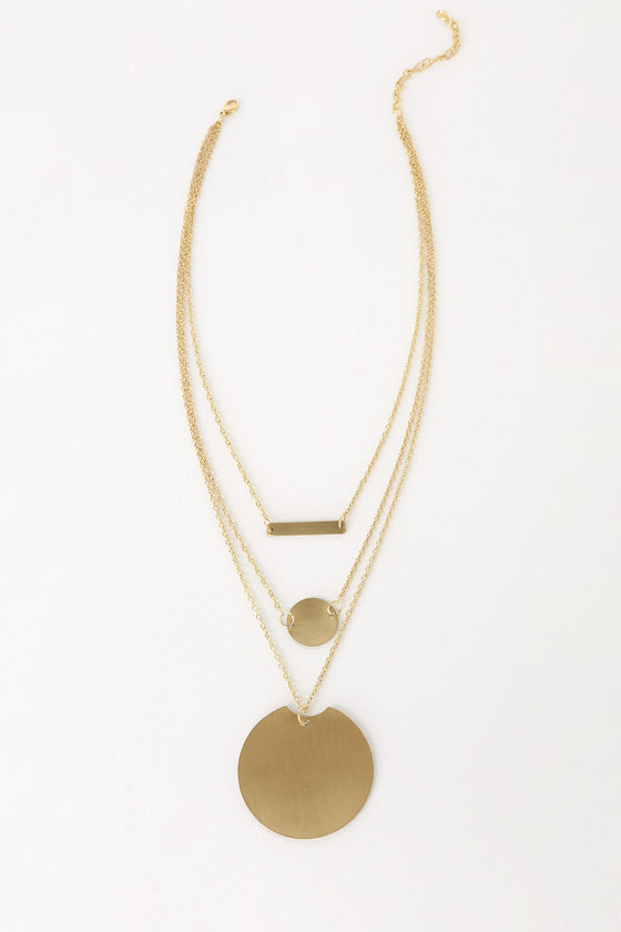 Radiance Gold Layered Necklace 3