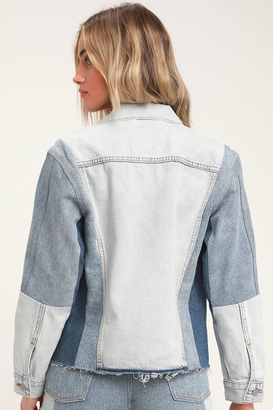 levis color block jacket