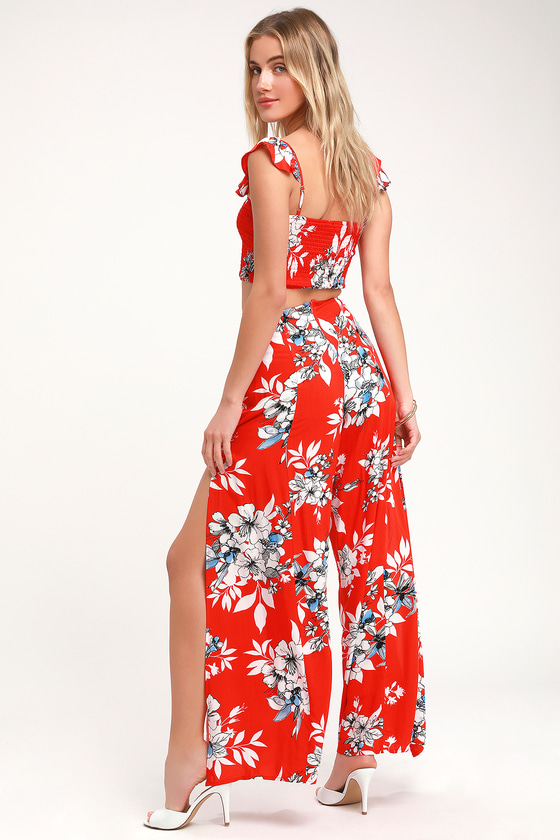 two piece jumpsuit