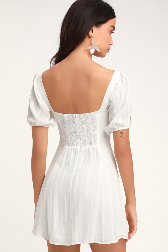 puffy arm dress