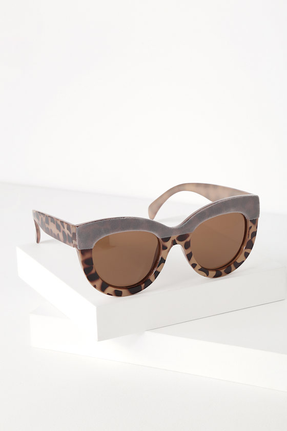 Calvacade Tortoise Suede Sunglasses 1