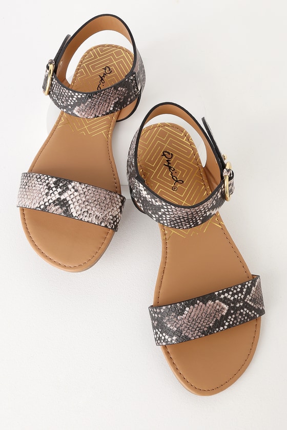 snake sandals