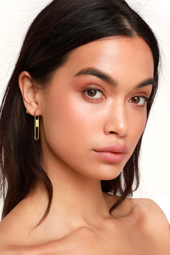 Cute Gold and Yellow Earrings Thread Wrapped Earrings Lulus