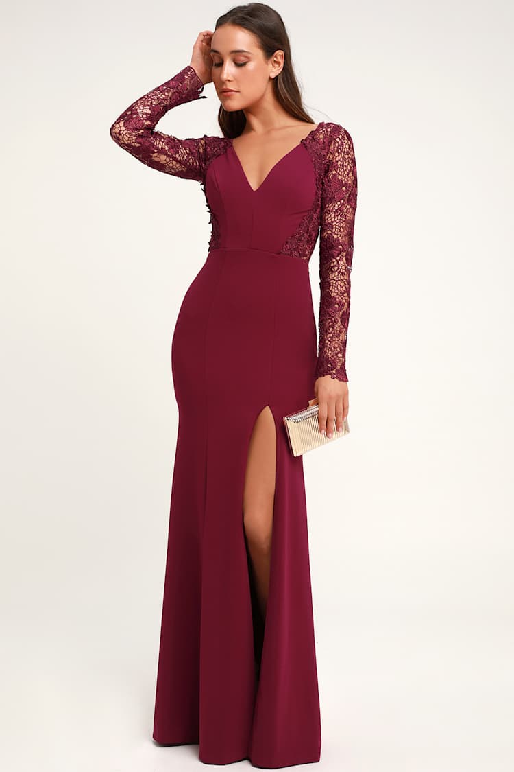 knee length dresses for ladies Lanai Maxi Dress | Plum | Womens