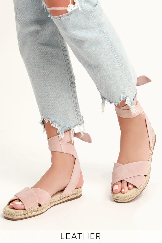 Splendid Tereza - Blush Suede Leather 