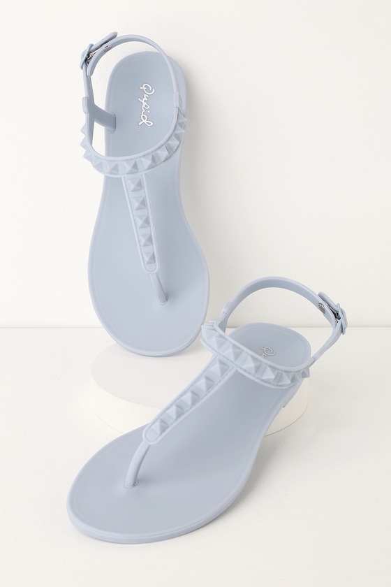 studded matte sandal