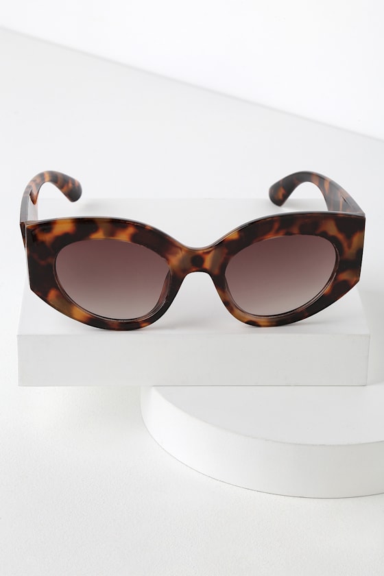 Chic Tortoise Sunglasses CatEye Sunglasses Sunglasses