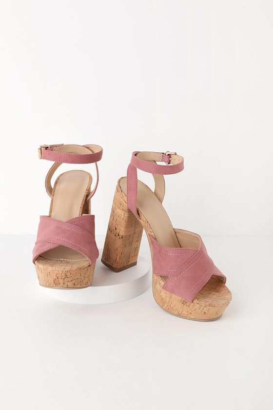 dusty rose color shoes