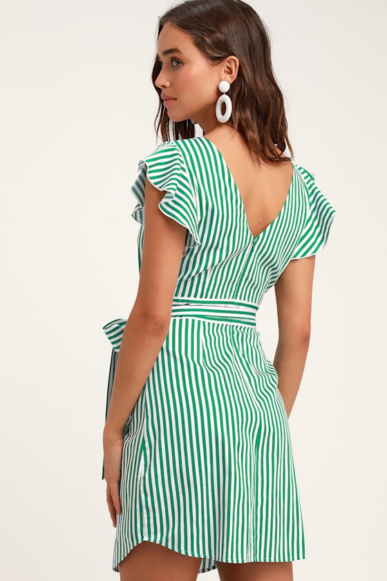 Green Striped Dress Shirt 2026.BB Dakota Peppermint - Green Striped Dress - Shirt Dress - Lulus