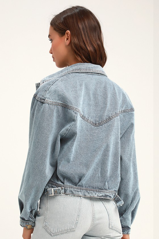 lulus denim jacket