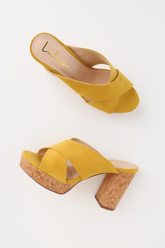 lulus yellow heels