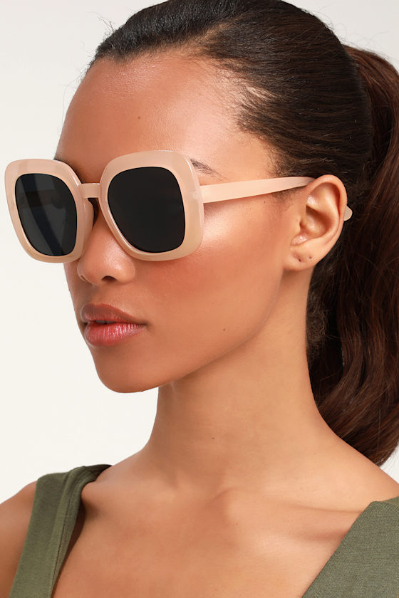 Didi Nude Square Sunglasses 2