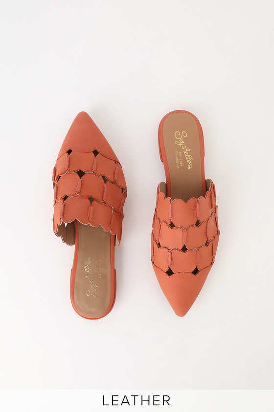 Seychelles Reminders of You Coral Mules 