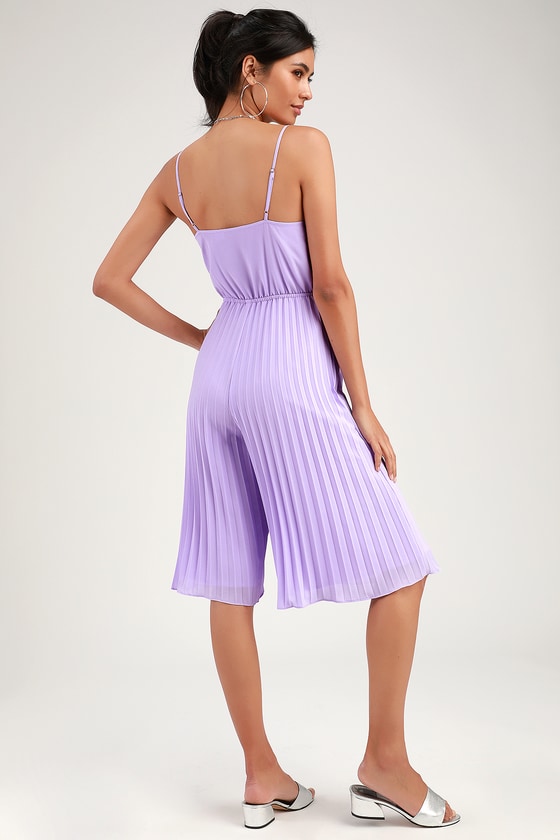 lavender jumpsuit