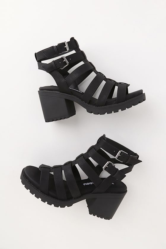 Dirty Laundry Fun Stuff - High Heel Sandals - Chunky Sandals - Lulus