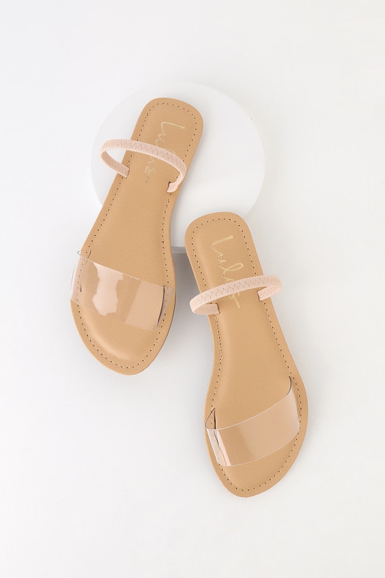 Nude Sandals - Flat Sandals - Vegan 