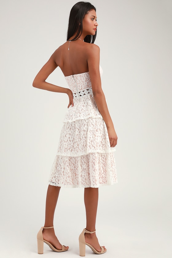 Strapless Formal Dress