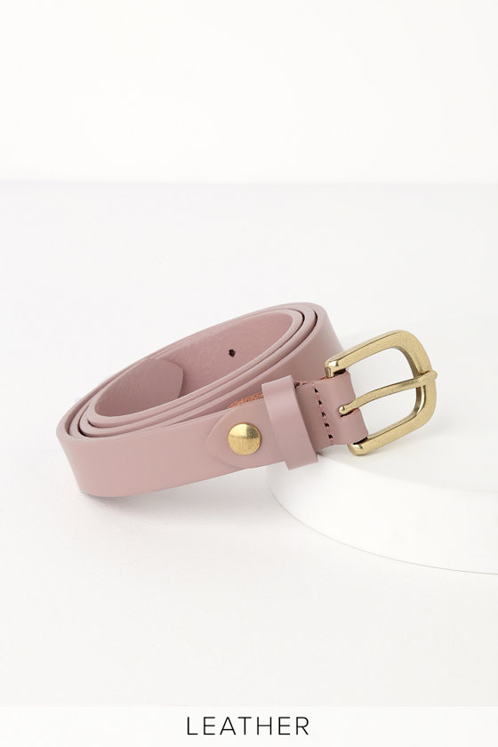 Cute Taupe Belt Genuine Leather Belt Skinny Taupe Belt Lulus