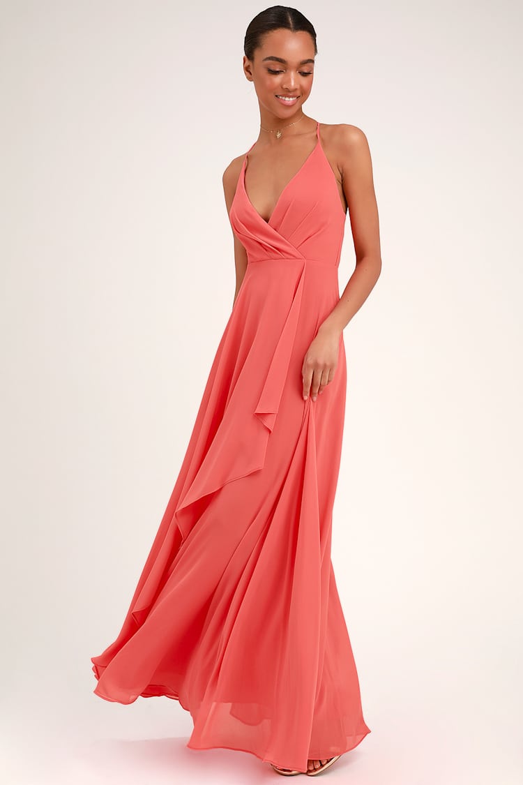 chinese dress ladies Backless Chiffon Maxi Dress main image 0