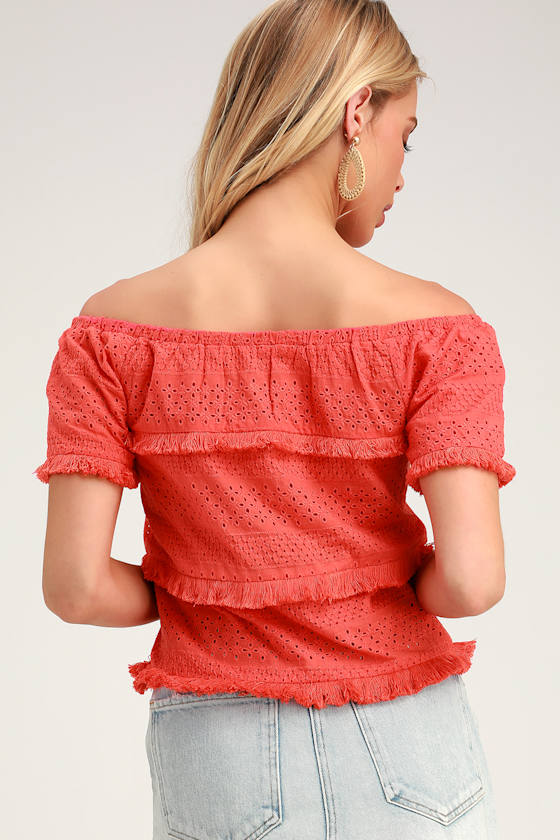Theme Girls Skylar Eyelet Lace Top