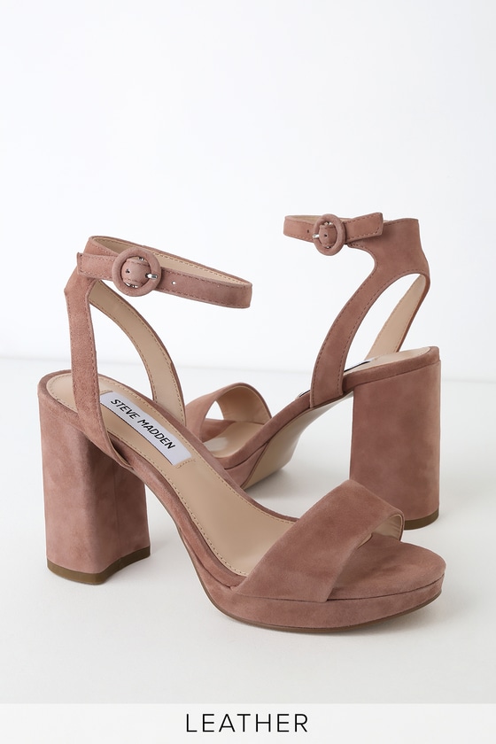 steve madden blush heels