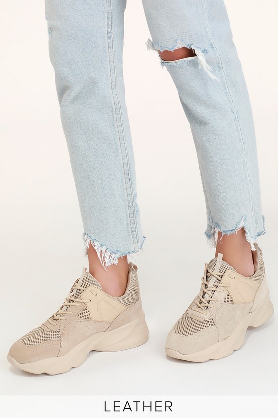 steve madden movement white sneaker