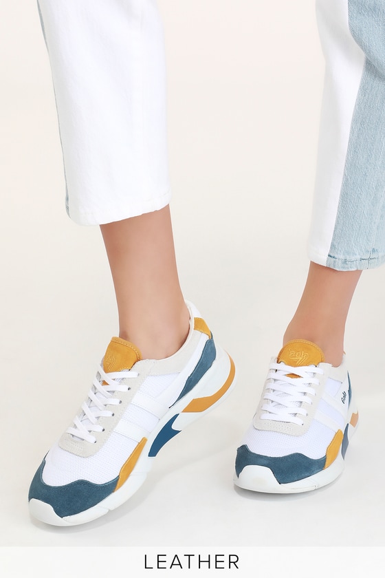 gola yellow eclipse sneakers