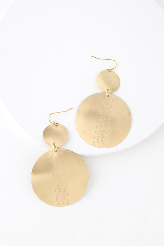 Bohemian Dreams Gold Earrings 1