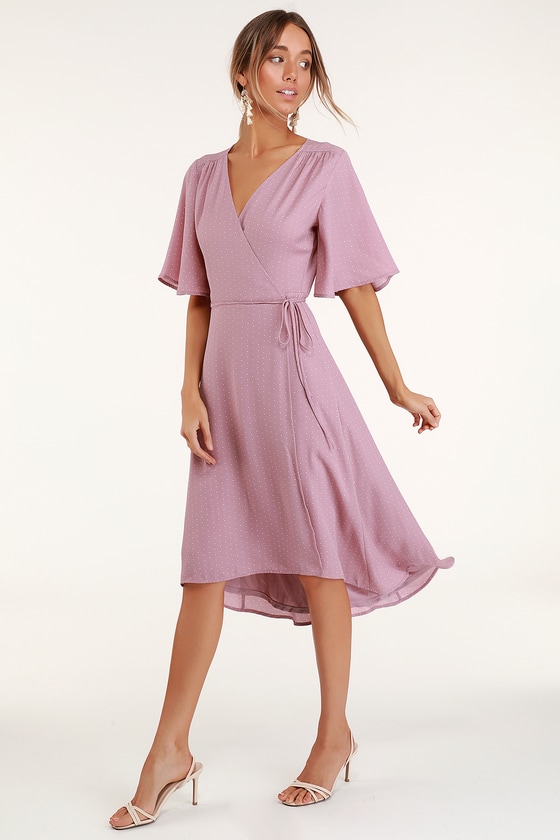 lulus mauve dress