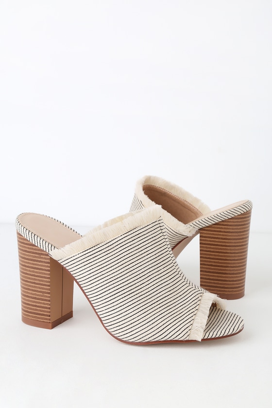dressy mules heels