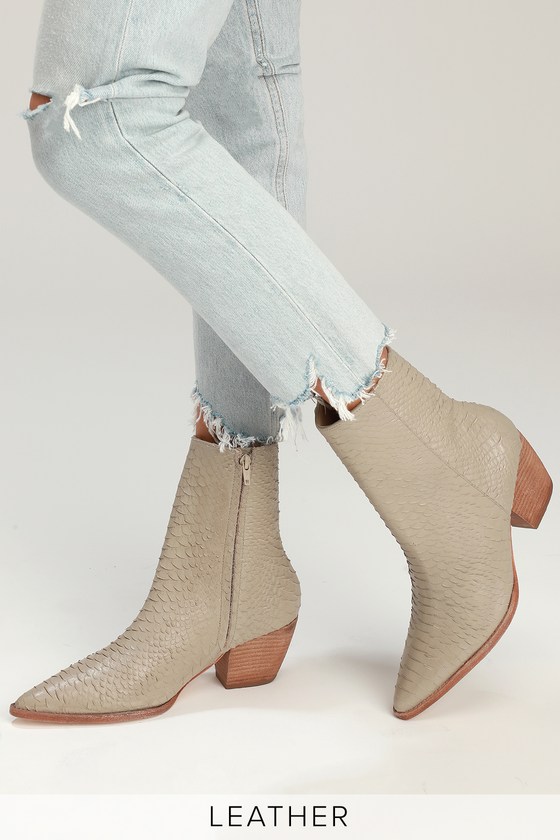 combat boots ivory