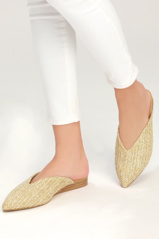 seychelles woven mule