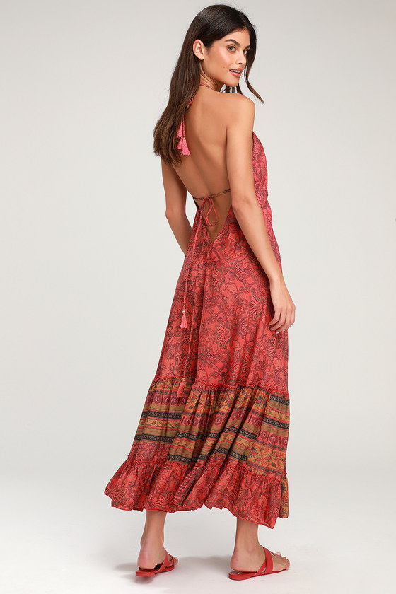 Raga Halter Midi Dress