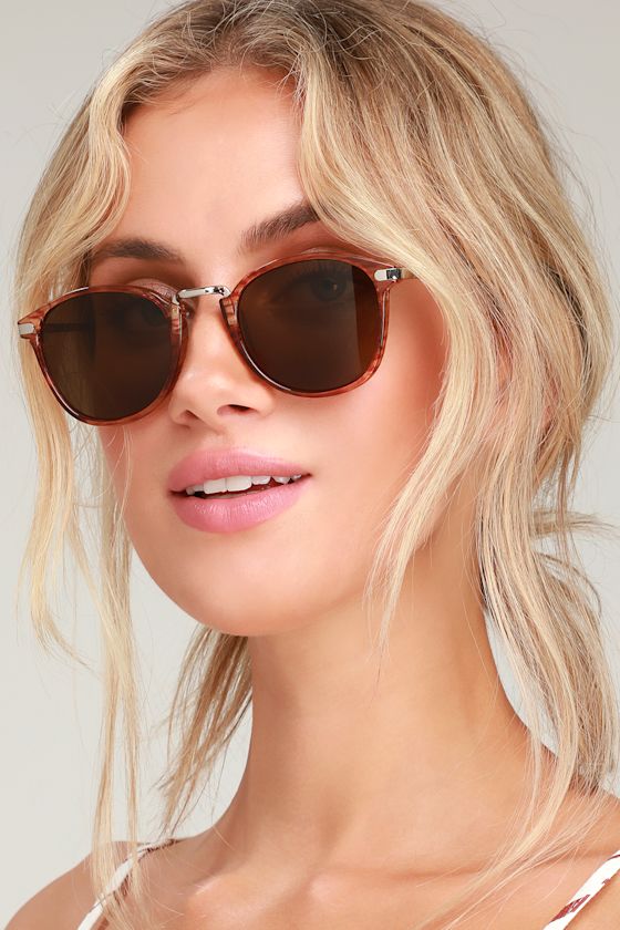 Cool Amber Sunglasses Round Sunglasses Amber Sunnies Lulus