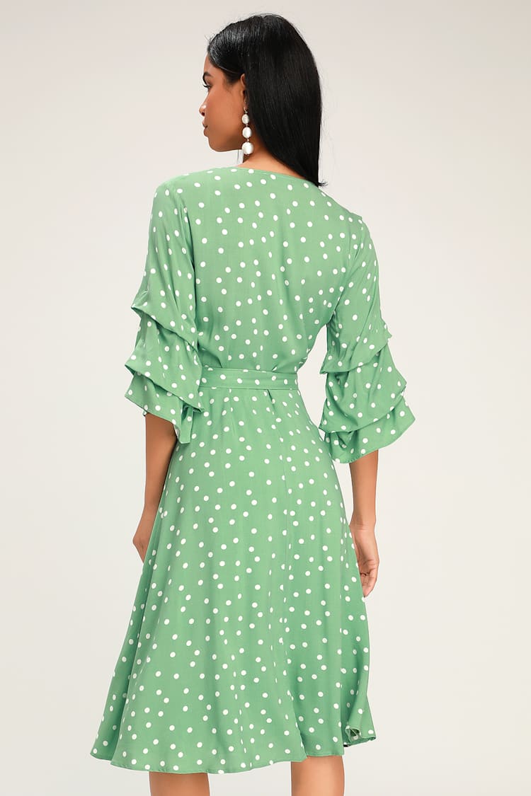 green emerald velvet dress Light Sage Swiss Dot Maxi Dress Medium