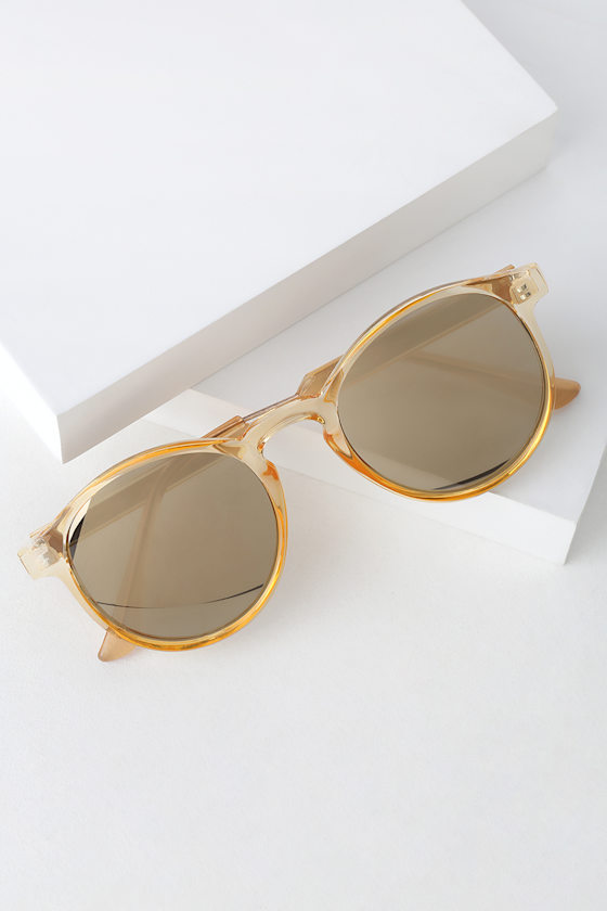 Fun Champagne Sunglasses Translucent Sunnies Sunnies