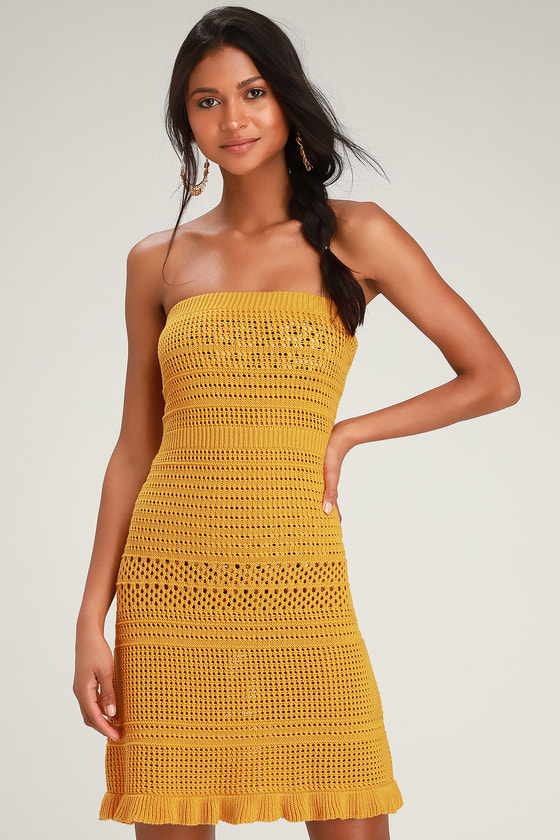 crochet dress swim cover up